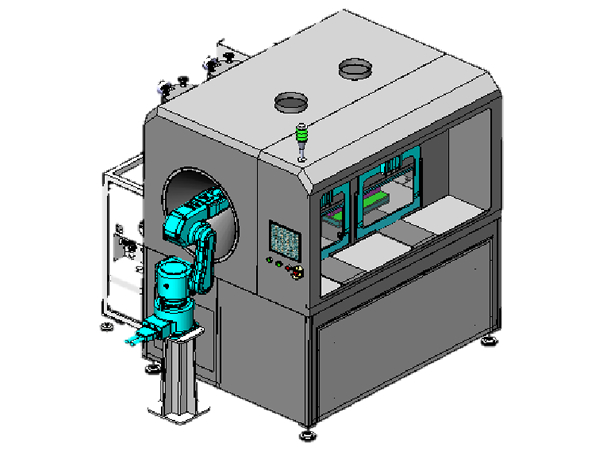 High Pressure Water Deburring Machine